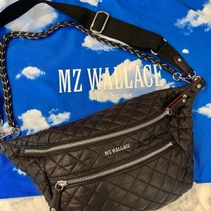 MZ Wallace Crossbody Sling Bag - Black